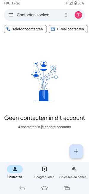 Selecteer Oplossen en beheren