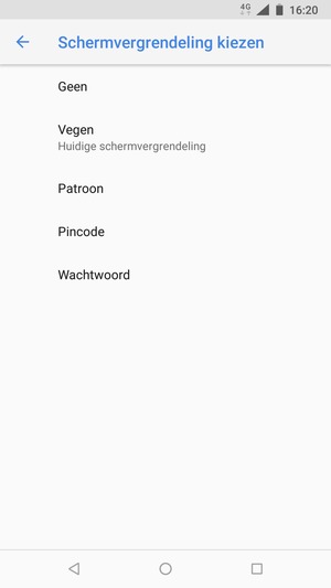 Selecteer Patroon