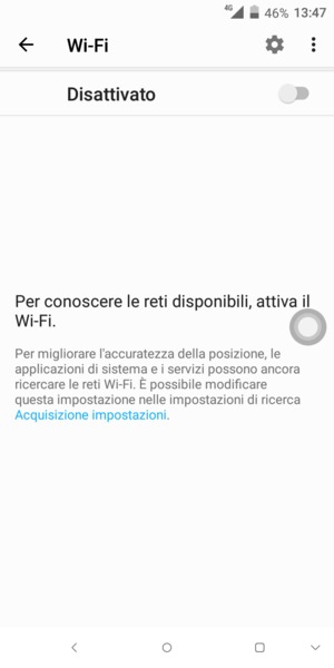 Attiva Wi-Fi
