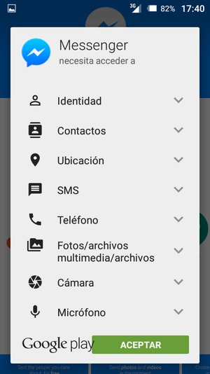 Seleccione ACEPTAR