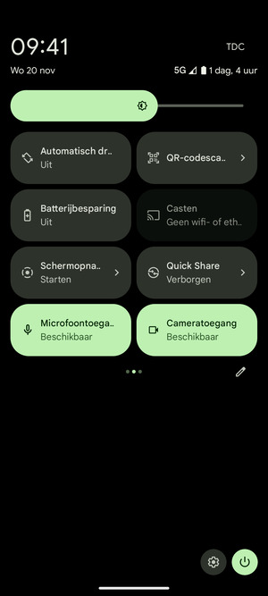 Selecteer Batterijbesparing