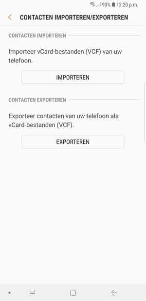 Selecteer IMPORTEREN