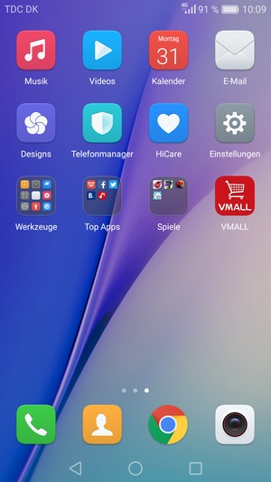 Wählen Sie Einstellungen