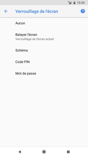 Sélectionnez Schema