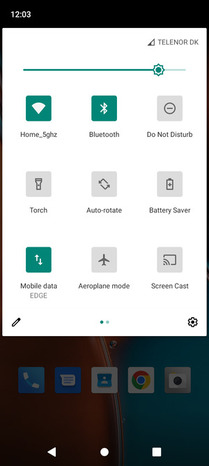 Turn off Wi-Fi and Bluetooth