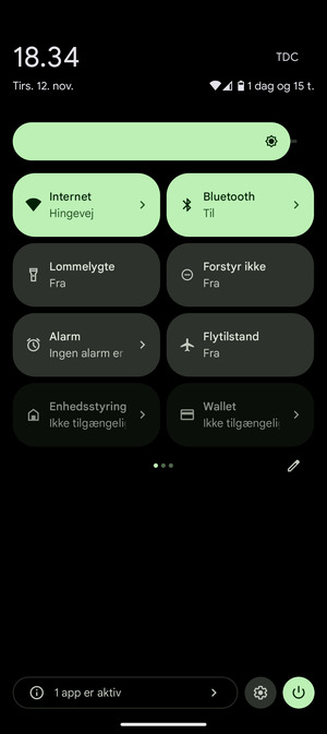 Vælg Internet