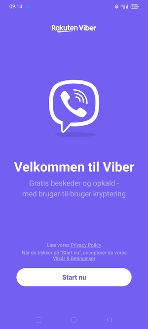 Din app er klar til brug