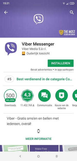 Selecteer INSTALLEREN