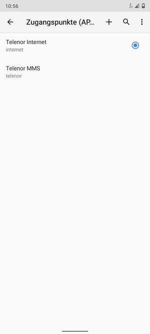 Ihr Handy ist nun für MMS eingerichtet