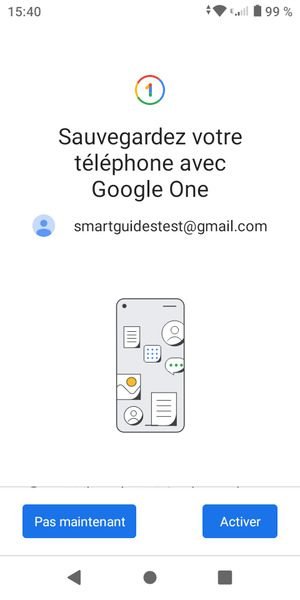 Sélectionnez Activer