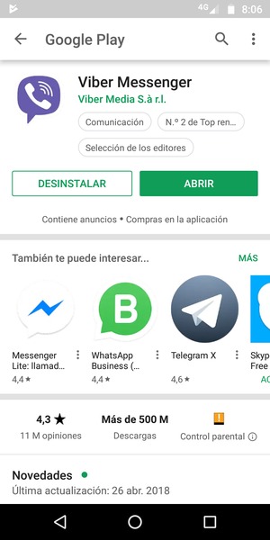 Seleccione ABRIR