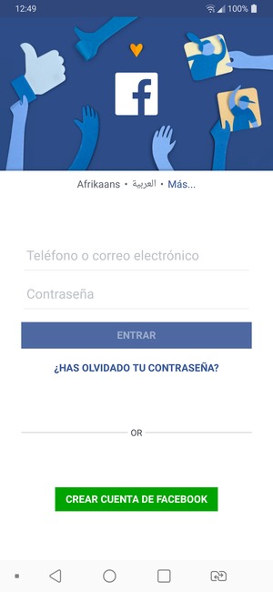 Su aplicación está lista para usar