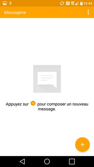 Sélectionnez le bouton du Menu
