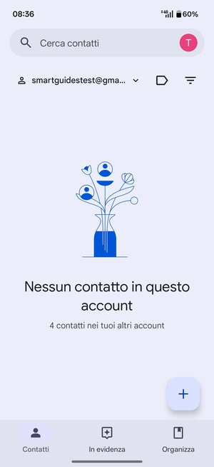 Seleziona Organizza