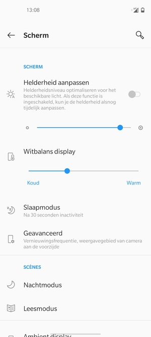 Selecteer Geavanceerd