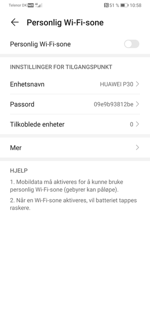 Velg Passord