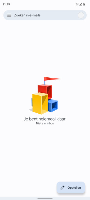 Uw Hotmail is klaar voor gebruik