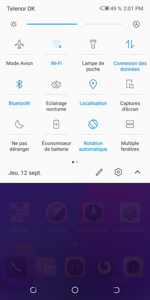 Sélectionnez Wi-Fi