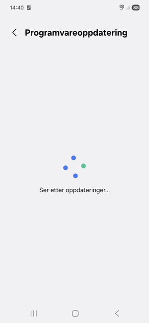 Vent til søket er ferdig