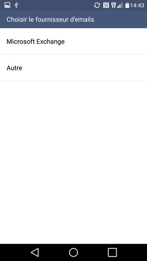 Sélectionnez Autre