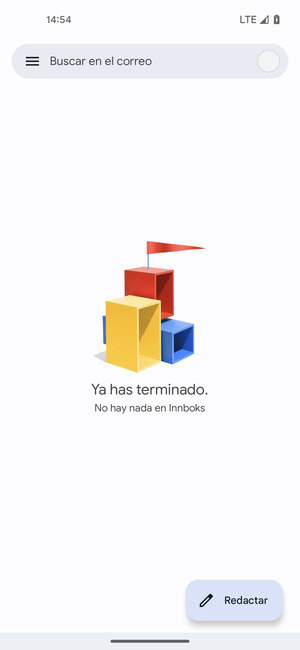 Su Gmail está listo para usar
