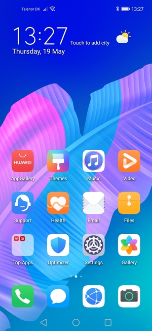 Select the Recent apps button