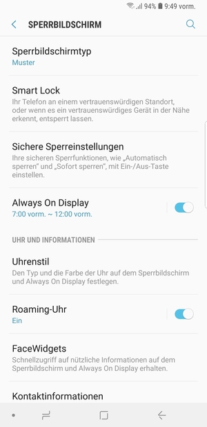 Ihr Handy ist jetzt mit einer Bildschirmsperre gesichert