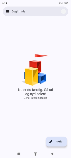 Din Hotmail er klar til brug