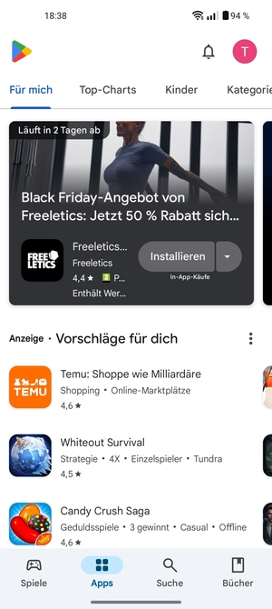 Wählen Sie Suche