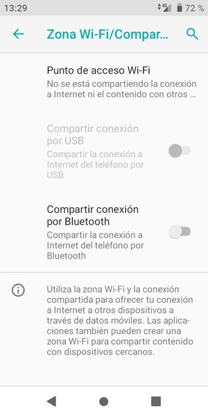 Seleccione Punto de acceso Wi-Fi