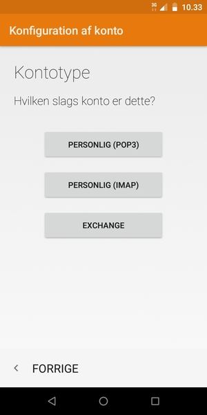 Vælg EXCHANGE