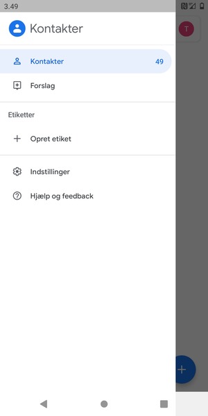 Vælg Indstillinger