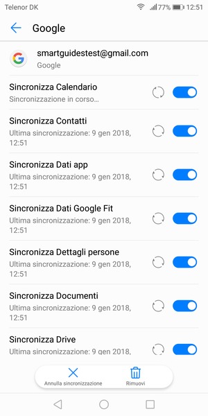I tuoi contatti di Google verranno ora sincronizzati con il tuo smartphone