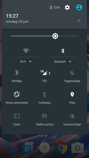 Stäng av Bluetooth