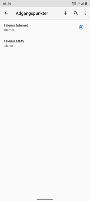 Din telefon er nu sat op til MMS