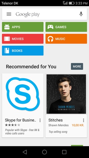 Select the Search bar
