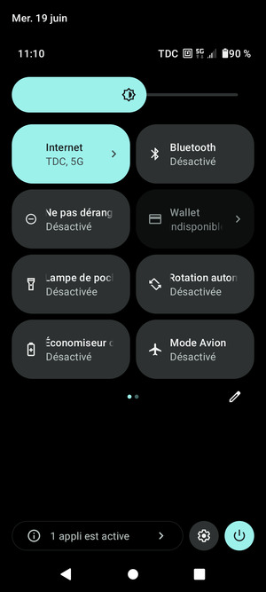 Sélectionnez Économiseur de batterie