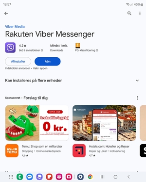 Vælg Åbn