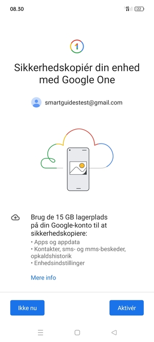 Vælg Aktivér