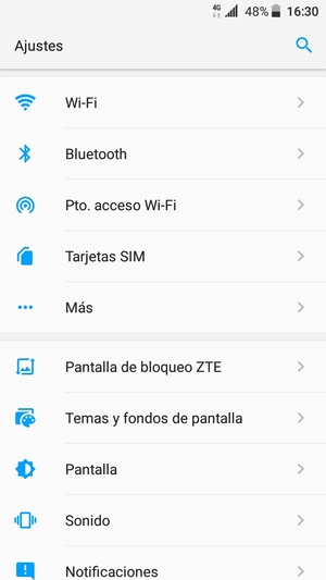 Seleccione Tarjetas SIM