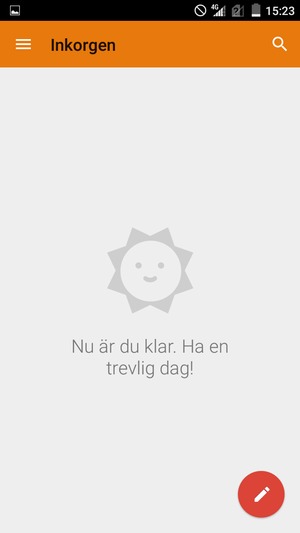 Ditt konto är redo att användas