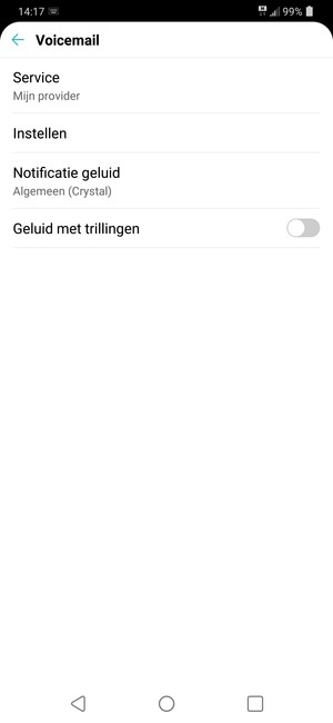 Selecteer Instellen