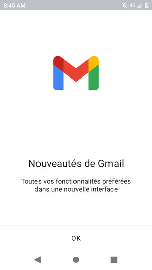 Sélectionnez OK