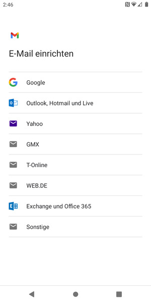 Wählen Sie Sonstige