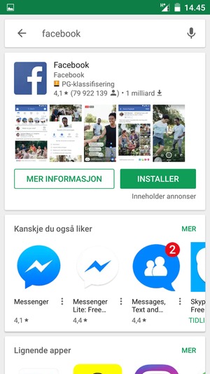 Velg app