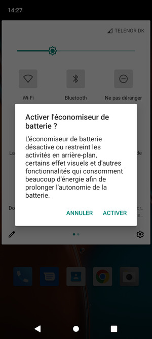 Sélectionnez ACTIVER