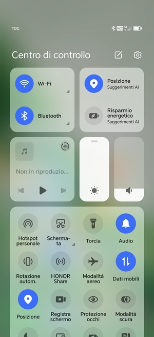 Disattiva Wi-Fi e Bluetooth