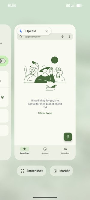 Swipe apps opad for at lukke dem