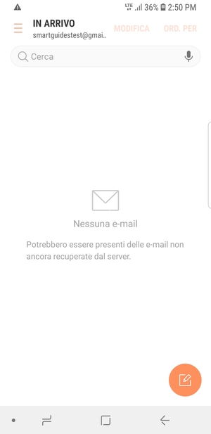 Il tuo Gmail è pronto per l'uso