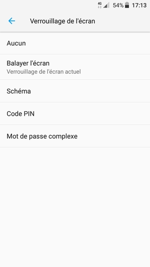 Sélectionnez Schéma